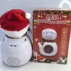 Christmas snowman atmosphere light Bluetooth speaker Creative Christmas gift details Picture